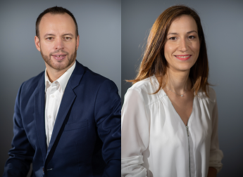 Sébastien Rouver et Hanna Vuaillat